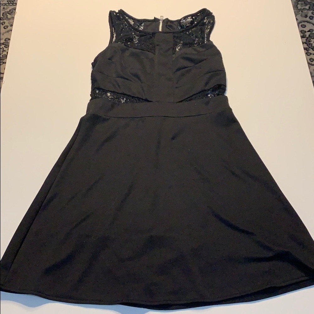Sexy Lace Little Black Dress